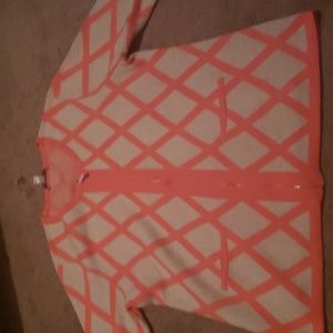 Thin zip up sweatshirt